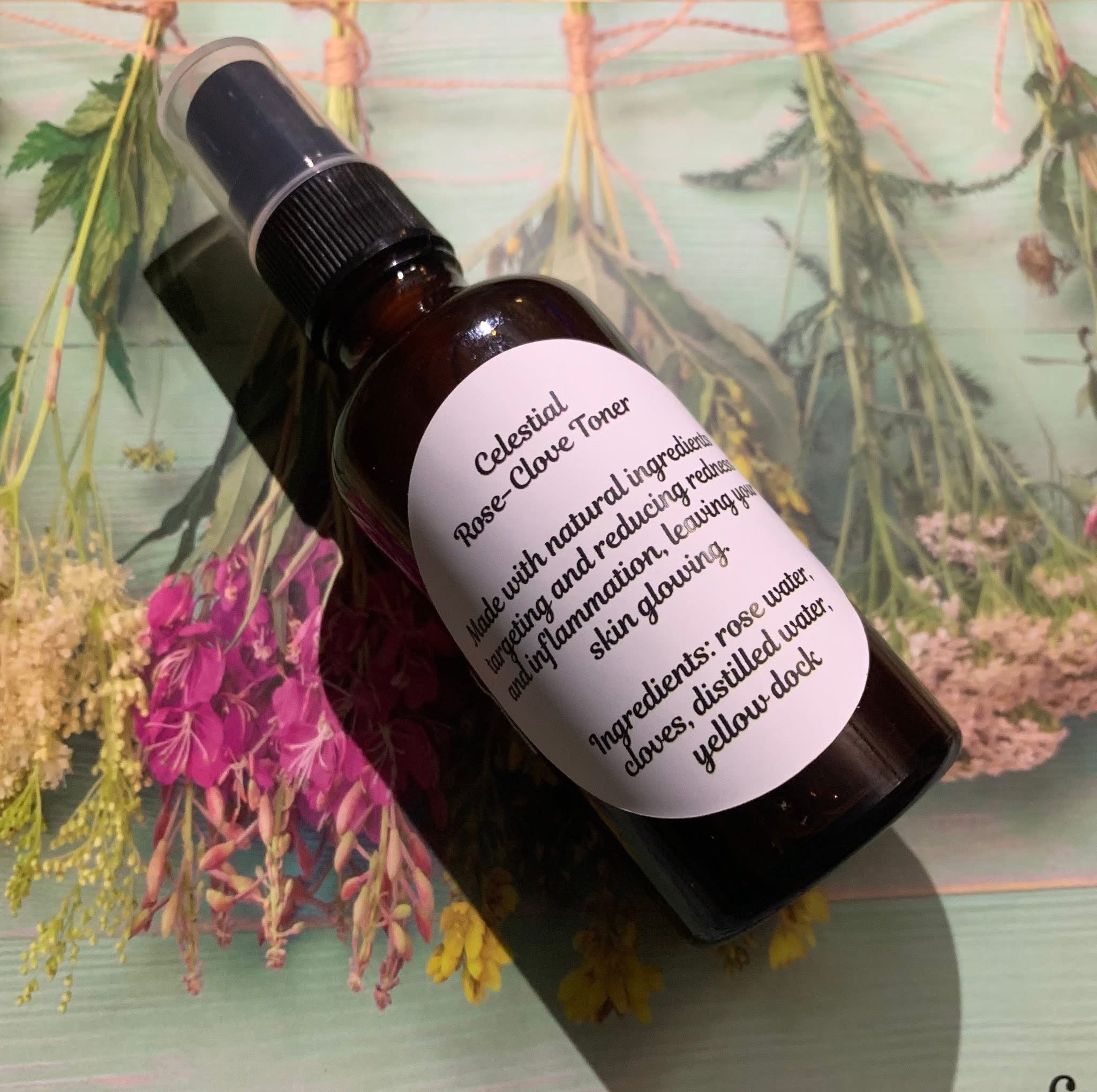 Celestial Rose-Clove Toner