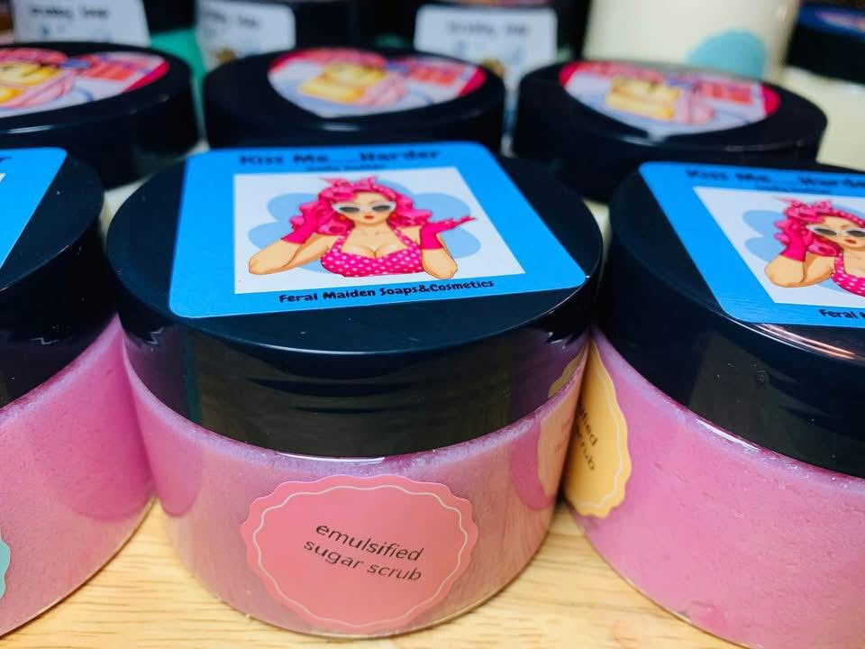 Kiss Me…Harder sugar scrub (4oz)