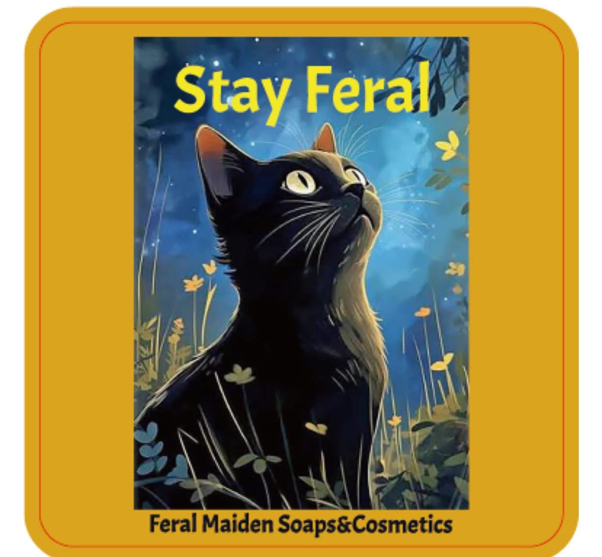 Feral Maiden Sticker pack